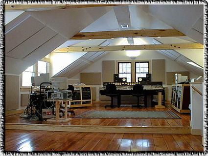 the studio